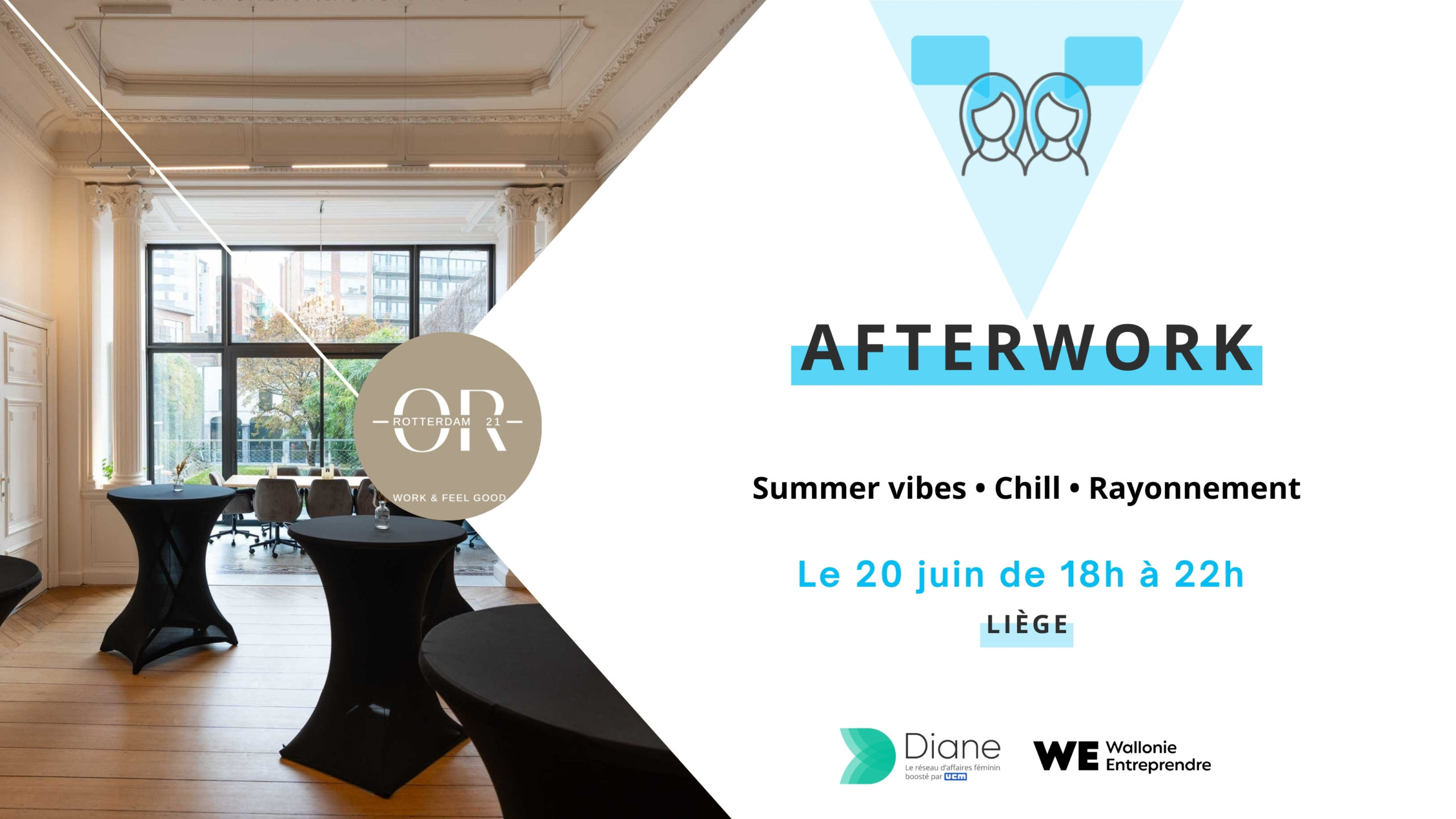 Afterwork // Networking ensoleillé : Connectez-vous en mode summer vibes